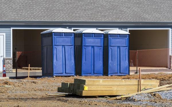 how fast can construction site toilets be delivered and set up